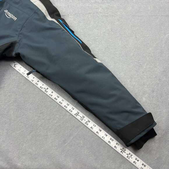 Amazon Coat Men's XL Gray Full Zip Delivery Driver Uniform Insulated Jacket - Picture 8 of 13